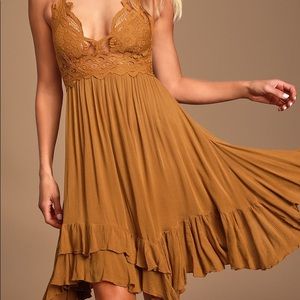 Free People Adella slip dress